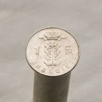 Бельгия 1 франк 1977 (Фламандская легенда  BELGIE)