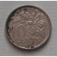 10 центов 1999 г. Тринидад и Тобаго