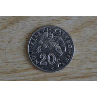 Новая Каледония 20 франков 1990