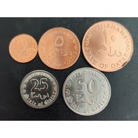 Катар 1, 5, 10, 25, 50 дирхам (5 монет).