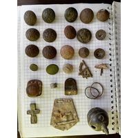 Капанина разная, пуговицы.