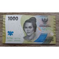 Werty71 Индонезия 1000 рупий 2022 UNC банкнота