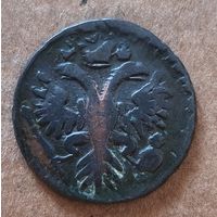 Российская империя 1 деньга (пол копейки), 1731 г., одна черта над датой, KM# 188