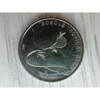 Коста Рика 50 ящерица чек. блеск с рубля