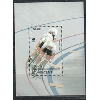Сент-Винсент(Гренадины)-1988 ,  ** ,  Спорт, Велоспорт , ОИ-1988