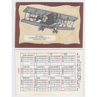 Календарь Аэроплан 1914г. 1985 год (19)