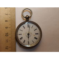 Редкие ЧАСЫ СЕРЕБРО старинные КАРМАННЫЕ Царские 4