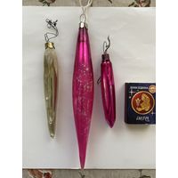 Лот елочных игрушек.