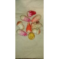 Игрушки ёлочные пенопласт