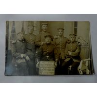 Фото немецких солдат  1918 г. 1-я мировая война. Размер 8.5-13.5 см.