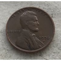 США пшеничный цент 1956 (D - Денвер)