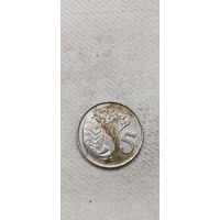 Каймановы острова 5 цент 1987