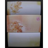 2006 г. Почтовый набор. ХМК Беларусь. Соломоплетение. Цветы. з. 6853-05 .