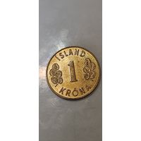 Исландия 1 крона 1974