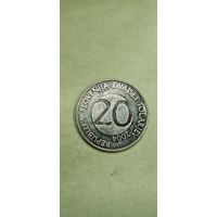 Словения 20 толер 2004