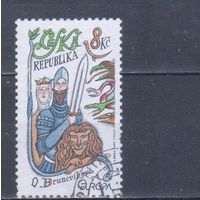 [224] Чехия 1997. Сказки и легенды.Европа.EUROPA. Гашеная марка.