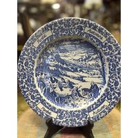 Тарелка старинная, Англия, много лотов с рубля