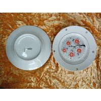 Тарелка сервировочная, диаметр 13 см. Рига, СССР