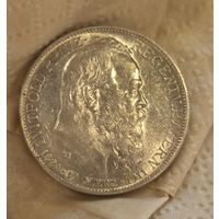 2 марки 1911 Луитпольд Баварский штемпельный блеск