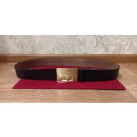 Ремень Матроса Вмф СССР ( черный, кожа)