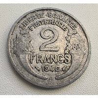 Франция 2 франка 1946 В 3-9-20