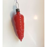 Ёлочная игрушка морковь 1950-е