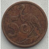 ЮАР 5 центов 1999 г.