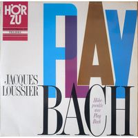 Jacques Lousser Play Bach Germany 1965 NM