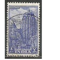 Индия. Храм Лингораджа. 1949г. Mi#198.