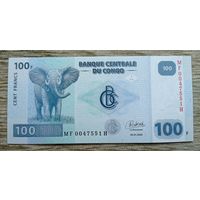 Werty71 Конго 100 франков 2022 UNC банкнота
