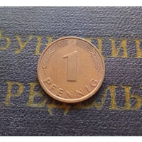1 пфенниг 1991 (F) Германия ФРГ #40