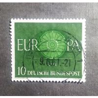Марка Германия 1960 год Европа СЕРТ