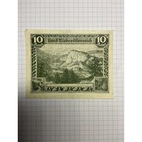 10 геллеров (нотгельды) Австрия.-2512-3