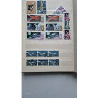 Сборная тематика марок. Космос 10