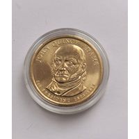 1 доллар 2008 г. Джон Куинси Адамс . С рубля