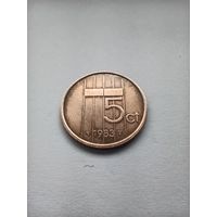 Нидерланды 5 центов 1983г