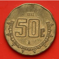 47-10 Мексика 50 сентаво 1992 г.