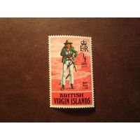 Британские Виргинские острова 1970 г.Мэри Рид( 1685–1721)-самая известная женщина-пират в истории./33а/