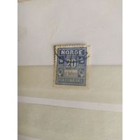 Норвегия Доплатные 1899 Номинал Стандарт #5IIA