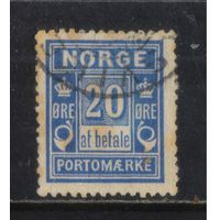 Норвегия Доплатные 1899 Номинал Стандарт #5IIA.