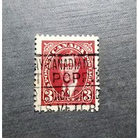 Марка Канада 1937 год Король