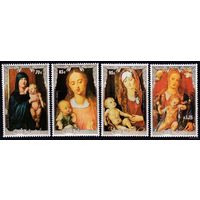 1988 Острова Кука 1264-1267 Живопись  Рождество   MNH