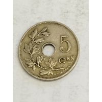 Бельгия 5 сентим 1924