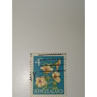 Новая Зеландия 1960 г.Гибискус тройчатый