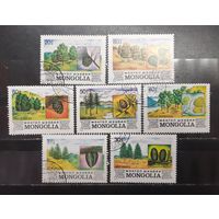Монголия. 1982 год. Флора. Деревья (1295)