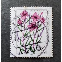 Марка Германия 1983 год Цветы