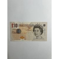 Великобритания. 10 фунтов .2000 год.JD 69 042311.