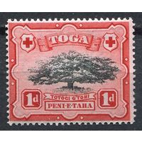 Тонга 1942 ** Дерево Овава марка из серии Британские колонии