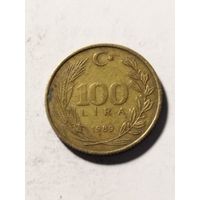 Турция 100 лир 1989