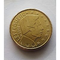 Люксембург 10 евроцентов, 2008 из официального набора BU